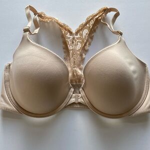 Victoria’s Secret Body by Victoria Racerback Lined Demi Bra sz 34DD!
